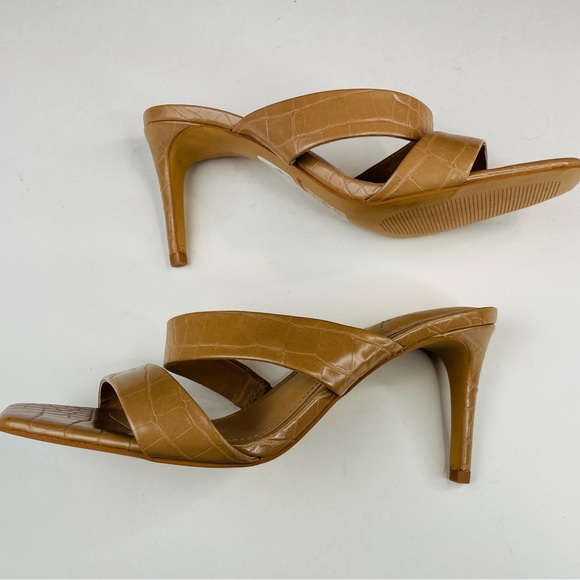 Express Women’s Beautiful Classic Slip On Stiletto Heel Sandals Size 8M - Picture 4 of 7